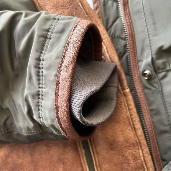 Parajumpers leather shearling jacket - Picture 5 of 8